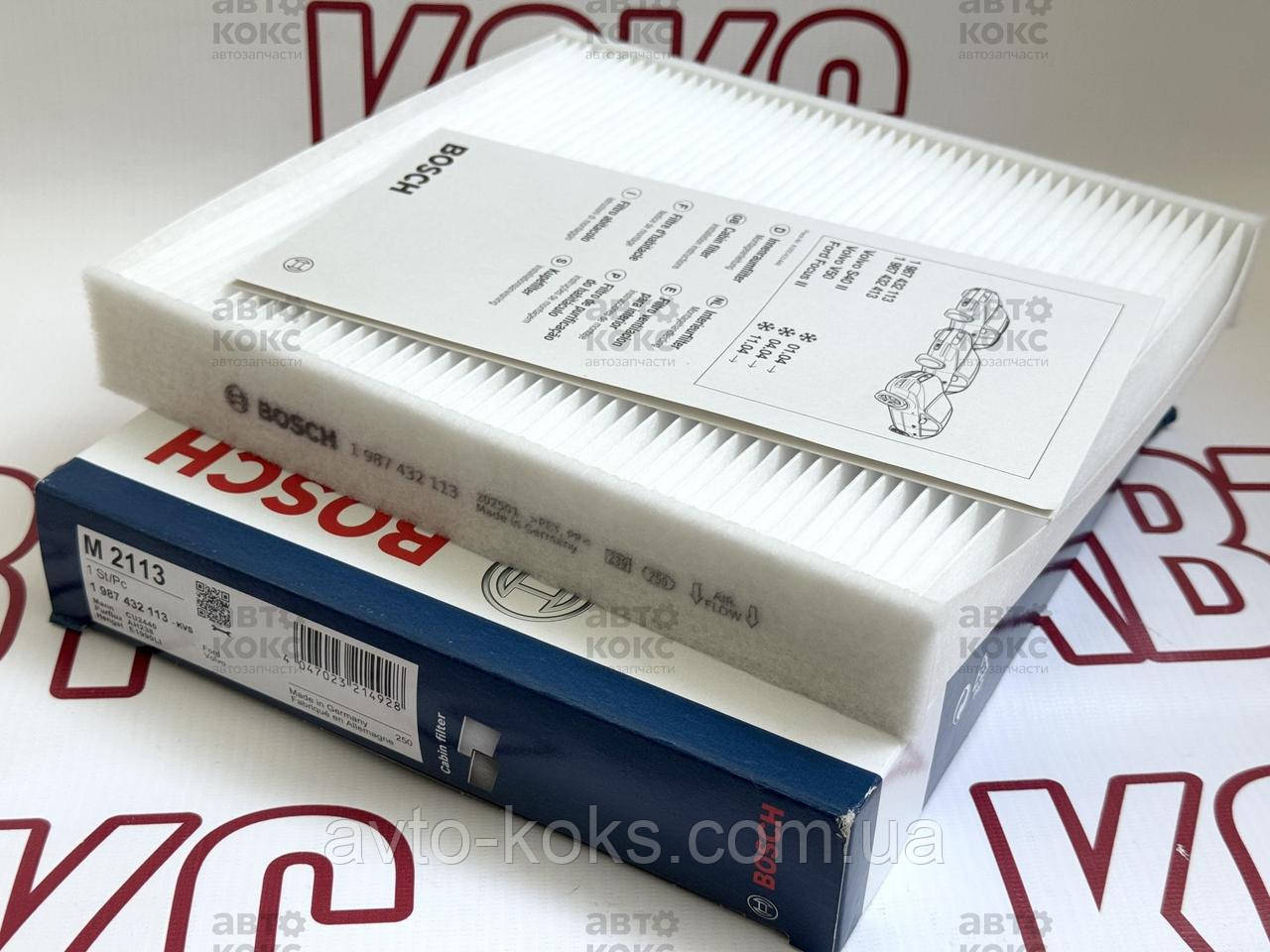 BOSCH 1987432113 Фільтр салону Ford Focus, фото 1