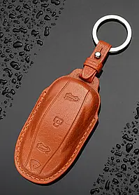 Шкіряний чохол для ключа Tesla Model S TM-942