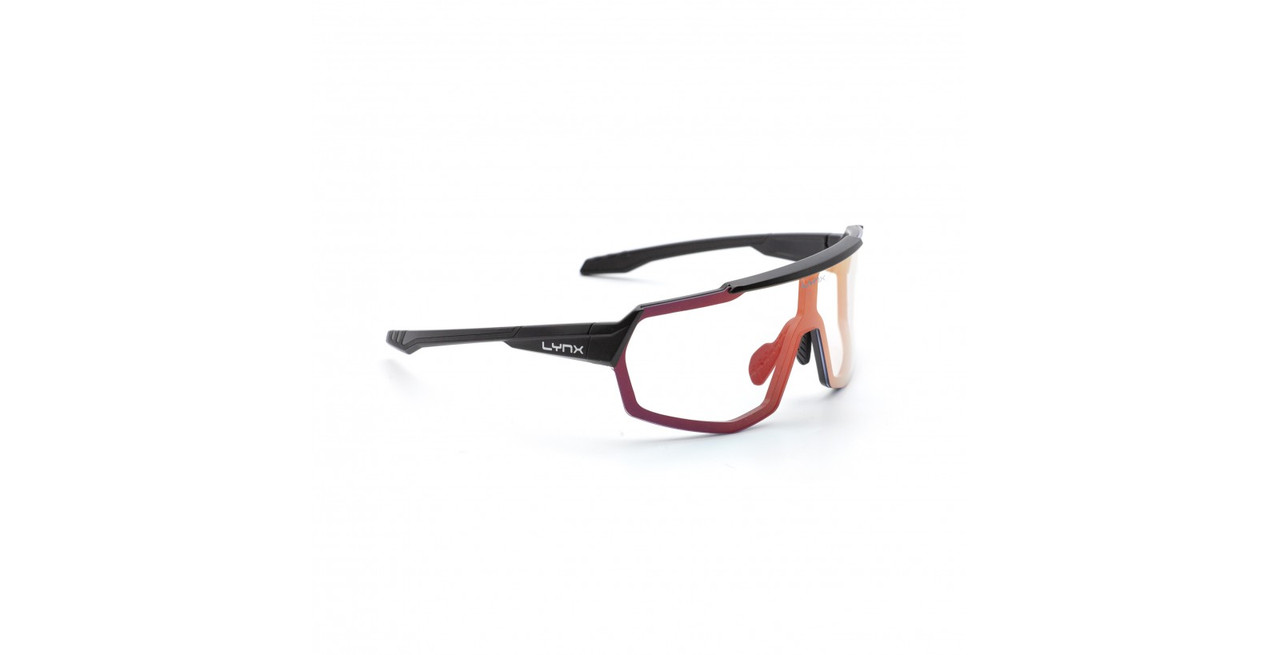 Окуляри LYNX Tucson 2 PH B, matt black/#1 smoke photochromic black red revo