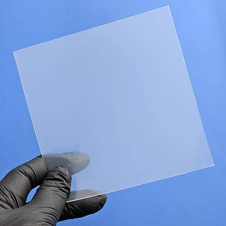 Пластини для виготовлення кап м'які (Soft), квадратні 125*125, 2.0 мм, 10 шт, фото 2