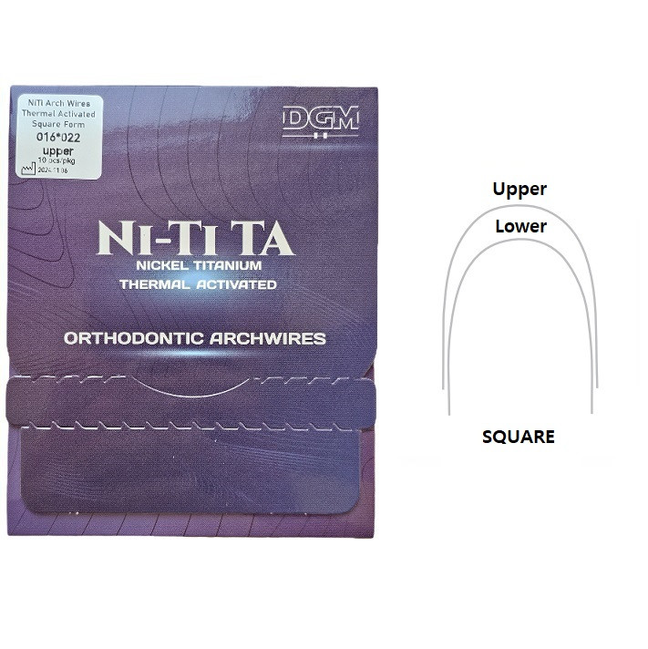 Дуга NiTi термоактивна Thermal Activated, DGM, 012, Верх