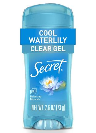 Гелевий дезодорант Лілія Secret Gel Deodorant Waterlily 73г, фото 1