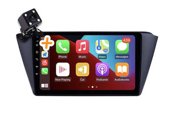 Магнітола для Skoda Fabia 2015-2018 на Android. Преміальна модель (2+32 ГБ 4G QLED CarPlay 8 ядер)