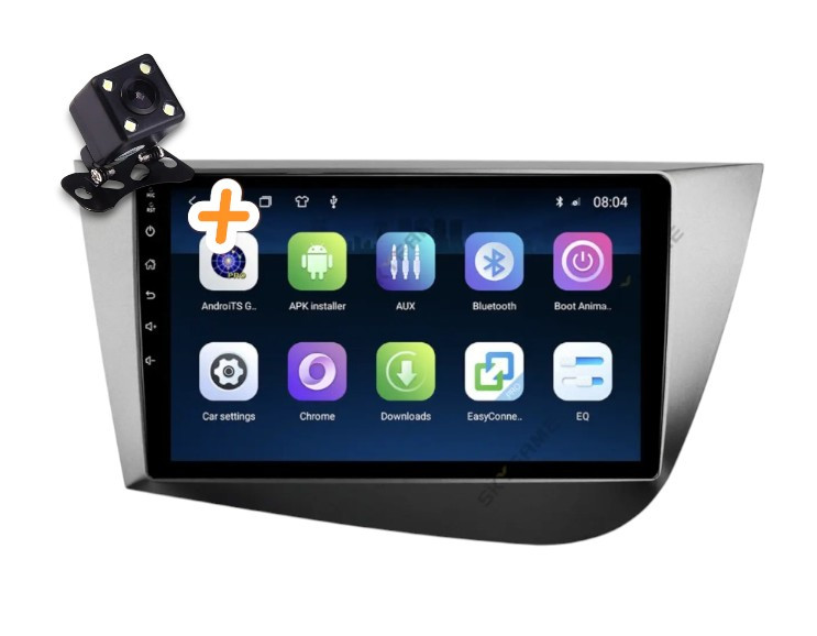 Магнітола для Seat Leon 3 Ateca 2005-2011 на Android | Сенсорний екран, GPS, Bluetooth, камера заднього виду, фото 1