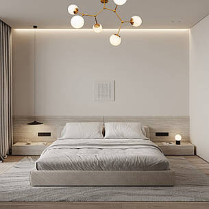 Стельова люстра бронзова на 6 ламп (52-9820-6 BRZ+WH), фото 2