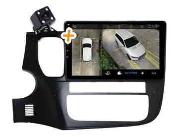 Магнітола для Mitsubishi Outlander 2012-2018 на Android. Преміальна модель (2+32 ГБ 4G QLED CarPlay 8 ядер)