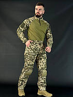 Тактичний комплект Gorilla колір піксель, легка військова форма піксель рипстоп-стоп зсу tc401