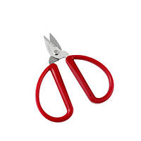 Універсальні ножиці для шиття та рукоділля 115 мм з великими ручками, нержавійка, для різання тканини та паперу