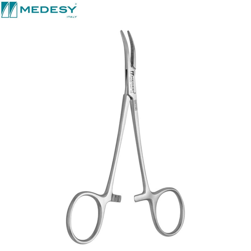 Москіти  для встановлення еластиків 125 мм зігнуті Medesy