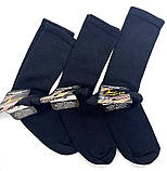 Шкарпетки-гетри серії TREN чорні 23-25 р. (12 пар!) (Демісезонні/літні) Варос, фото 3