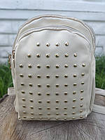 Жіночий рюкзак Fashion Ladys 2 відділи колір молочний