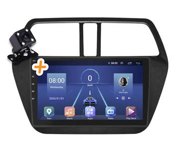 Магнітола для Suzuki SX-4 S-cross 2014-2017 на Android. Преміальна модель (2+32 ГБ 4G QLED CarPlay 8 ядер)