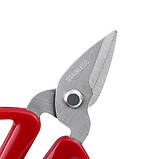 Ножиці універсальні для шиття та рукоділля 115мм з великими ручками, нержавійка, фото 3