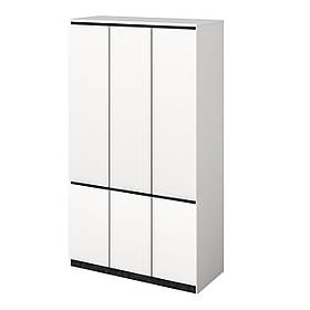 Шафа Мія 3д3д ( 120) Німфея Альба / Бетон темний Світ Меблів