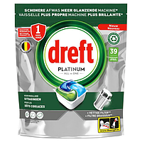 Dreft ( = Fairy, Jar) Platinum капсули для посудомийних машин 39 шт.