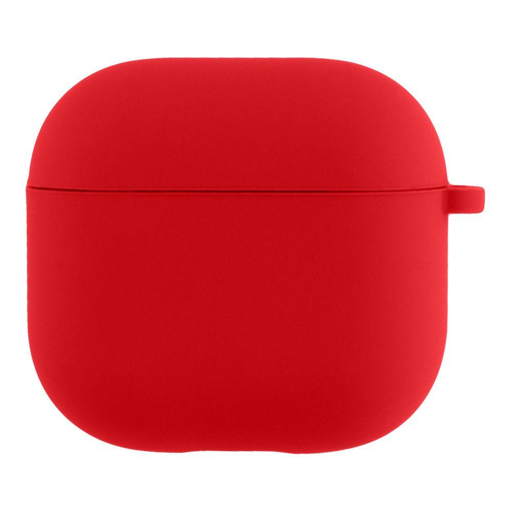 Футляр Silicone Case with microfibra для Airpods 3 Колір 14.Red, фото 1