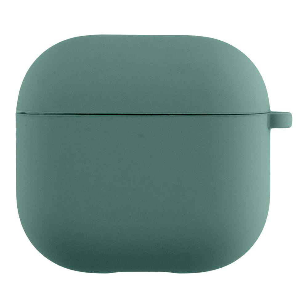 Футляр Silicone Case with microfibra для Airpods 3 Цвет 55.Pine green, фото 1
