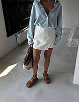 Юбка шорты женские, ткань костюмка