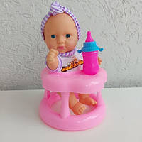 Пупс стільчик для годування, аксесуар, у ситц (D 1430)