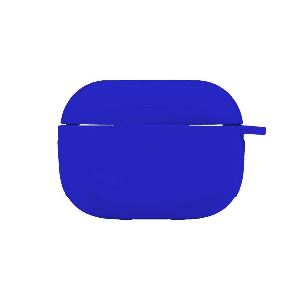 Футляр Silicone Case with hook для Airpods Pro Колір 44.Shiny Blue, фото 1