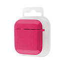 Футляр Silicone Case with microfibra для Airpods 1/2 Колір 38.Shiny pink, фото 9