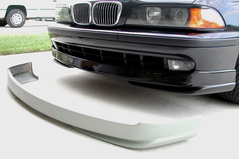 Накладка на передній бампер Schnitzer на BMW E39 1995-2004 До рестайл Юбка передняя БМВ 5 Е39