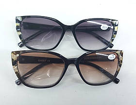 Сонцезахисні жіночі окуляри з діоптріями Модель 24419