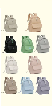 Шкільний рюкзак міський на блискавці з кишенею 40*28 см зі штучної шкіри в різних кольорах VTTV