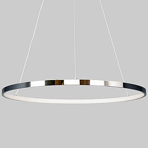Срібна/хром люстра кільцева 40W 60см «Circle» (52-9832-1 CHROME), фото 1