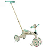 Триколісний велосипед з батьківською ручкою Best Trike BST, біло-м'ятний 410, фото 3