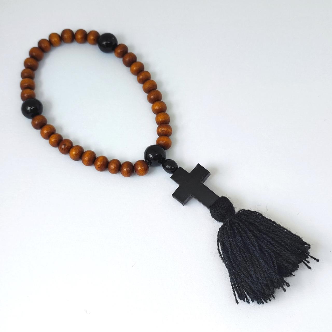 Чотки з дерева на 30 зерен (дрібні намистини), фото 1