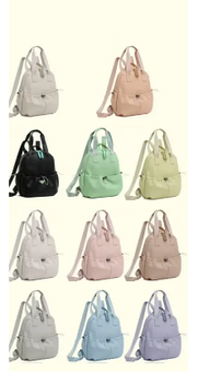 Шкільний рюкзак міський на блискавці з кишенею 44*38 см зі штучної шкіри в різних кольорах VTTV