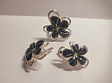Сережки зі срібла Келлі, фото 2