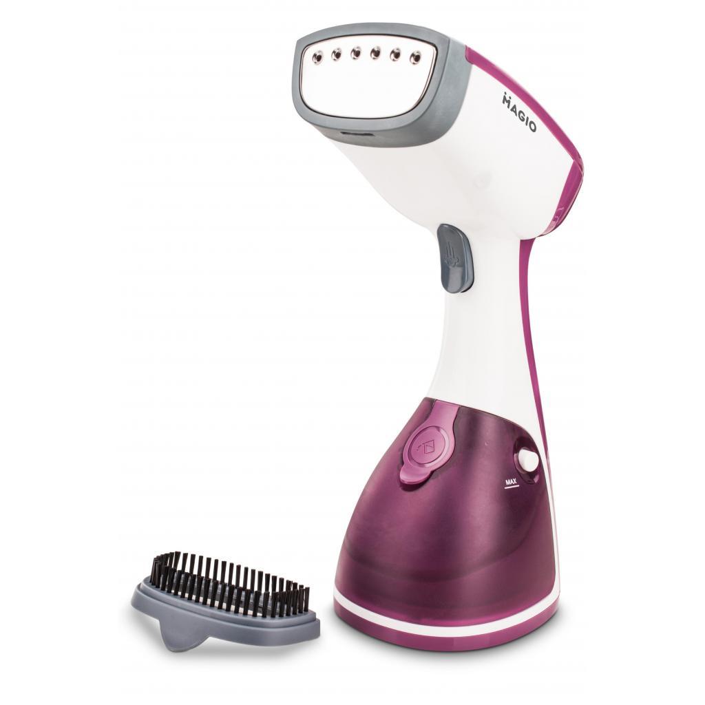 Відпарювач для одягу Magio MG-325 Потужність - 1100 Вт, подача пари - 20 г/хв, об'єм резервуару для води - 250 мл, фото 1