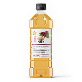 Амарантова олія першого холодного віджиму, ТМ "Корисна олія" 1л