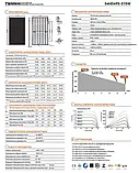 Монокристалічна сонячна панель TONGWEI TWMNH-54HD500W, 500Вт (Black Frame Bificial N-Type Double Glass Mono), фото 6