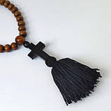 Дерев’яна вервиця на 30 зернят (великі намистини), фото 2