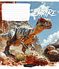 Зошит 12арк. кос.лін. Школярик "Dino empire" ВД-лак №012-3490C(30)(300), фото 2