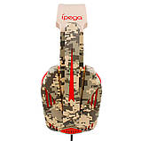 Навушники iPega Gaming PG-R005 |3.5mm, Noice Reduction| Comouflage-Red, фото 4