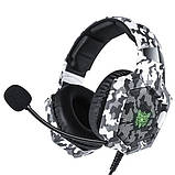 Навушники ONIKUMA Gaming with LED K8 Camouflage-White, фото 2