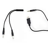 Навушники ONIKUMA Gaming with LED K8 Camouflage-White, фото 6