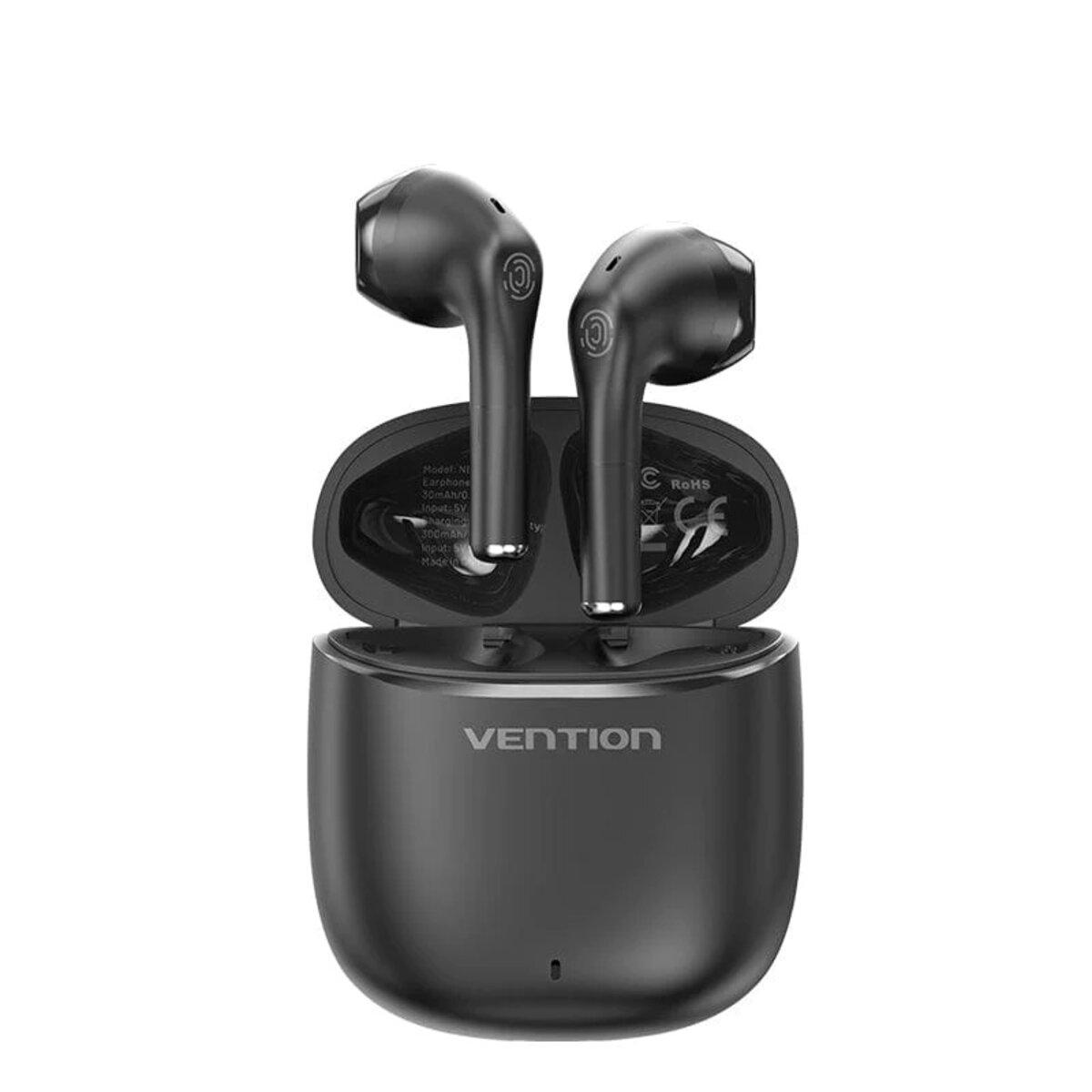 Навушники Vention Elf Earbuds E02 Black, фото 1