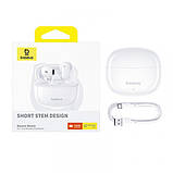 Навушники Baseus Bowie E11 True Wireless Earphones White, фото 4