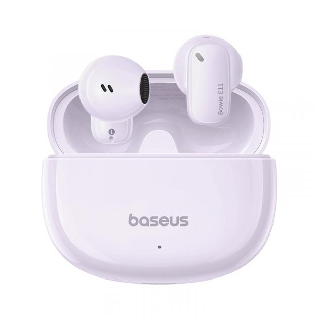 Навушники Baseus Bowie E11 True Wireless Earphones Purple, фото 1