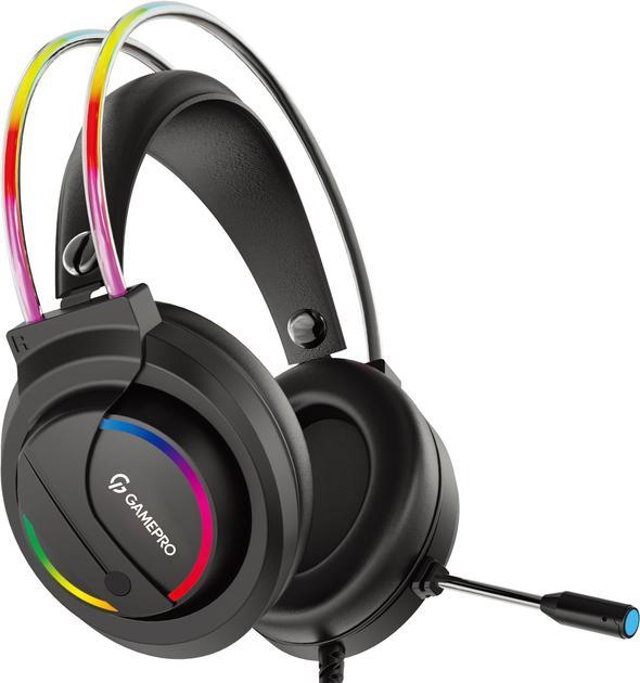 Навушники GamePro Nitro HS733 ігрові Black, фото 1