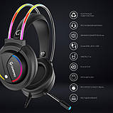 Навушники GamePro Nitro HS733 ігрові Black, фото 8
