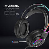 Навушники GamePro Nitro HS733 ігрові Black, фото 9