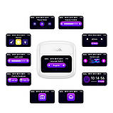 Навушники Hoco EQ14 Cool color true wireless BT headset with touch screen  |BT5.4, 40/500mAh, 7h| Black, фото 4