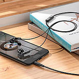 Навушники HOCO M121 Bright universal earphones with microphone  Black, фото 5