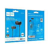 Навушники Hoco M122 Power metal universal earphones with microphone Black, фото 5